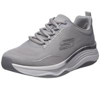 Skechers D'lux Fitness, Sneaker Donna, Grigio, 35.5 EU
