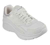 Skechers D'lux Moderno, Scarpe da Ginnastica Donna, Bianco, 41 EU