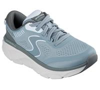 Skechers D'lux Walker 2.0 Active Pace Sneaker Donna, Verde Mesh Olive Blue Trim, 39 EU