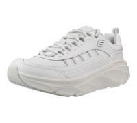 Skechers D'lux Walker 2.0 Golden Step, Scarpe da Ginnastica Donna, Bianco, 36 EU