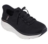 Skechers D'lux Walker 2.0 Movimento del brivido, Scarpe da Ginnastica Donna, Nero, 39.5 EU