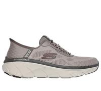 Skechers D'Lux Walker 2.0 Rezinate Sneaker da Uomo Senza Lacci dalla Calzata Comoda, Talpa, 42 EU