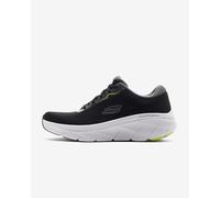 Skechers D'Lux Walker 2.0 Swave, Scarpe da Ginnastica Uomo, Black Engineered Mesh/Synthetic/Lime Trim, 39.5 EU
