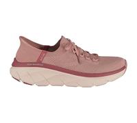Skechers D'lux Walker 2.0 Thrill Movement Sneaker da Donna, Finiture in Maglia Malva Scuro, 36 EU