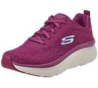 Skechers D'lux Walker - Daily Beauty, Sneaker Donna, Viola Plum, 36 EU