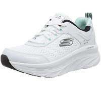 Skechers D'lux Walker Infinite Motion, Scarpe Da Ginnastica Donna, Bianca White Black, 41 EU