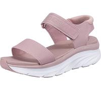 Sandali Skechers D'Lux Walker - New Block rosa chiaro bianco donna - 41