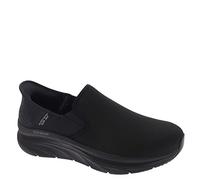 Skechers D'lux Walker Orford Slip-in, Sneakers, Scarpe Sportive Uomo, Nero, 41 EU