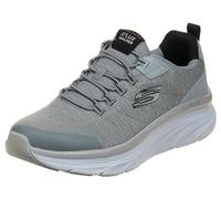 Skechers D'lux Walker Pensive Oxford, Uomo, Grigio/Nero, 41 EU X-Larga