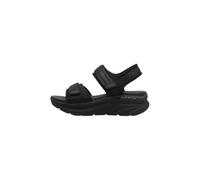 Skechers D'LUX WALKER SANDALI PIANI Donna, Nero , 40 EU