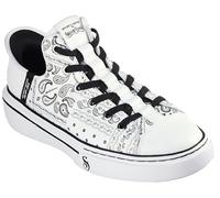 Skechers Dogg: Snoop One-Double G - Sneaker da Uomo, Senza Lacci, Mani libere, Bianco/Nero, 39.5 EU