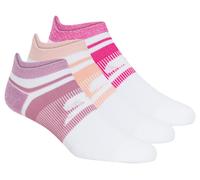 Skechers Donna 3 Pack Wouomo's Performance Low Cut Running Heel Tab Calze in Porpora/Rosa, Taglia Medio