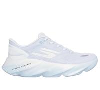 Skechers Donna Aero Burst Sneaker in Bianco/Blu Chiaro, Taglia 40, Vegan, Lavabile in lavatrice , Arch Fit , Hyper Burst