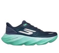Skechers Donna Aero Burst Sneaker in Blu Navy Blue/Verde Acqua, Taglia 38, Vegan, Lavabile in lavatrice , Arch Fit , Hyper Burst