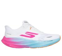 Skechers Donna Aero Spark Sneaker in Bianco/Multicolore, Taglia 37.5, Vegan, Lavabile in lavatrice , Arch Fit , Hyper Burst