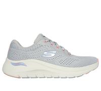 Skechers Donna Arch Fit 2.0 - Big League Sneaker in Grigio Chiaro, Taglia 40, Vegan
