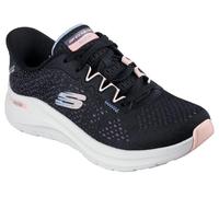 Skechers Donna Arch Fit 2.0 Fresh Pace Slip-In ALLENATRICE, Black Mesh/Pu/Multi Trim, 37.5 EU