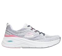 Skechers Donna Arch Fit 3.0 - Radiant Wave Sneaker in Bianco/Multicolore, Taglia 37, Vegan, Lavabile in lavatrice