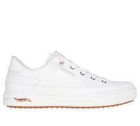 Skechers Arcade Fit Arcade, Scarpe da ginnastica Donna, Tela Bianca Oro Rosa Trim, 36 EU