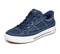 Skechers Donna Arch Fit Arcade See Ya There Scarpe da Allenamento, Navy Canvas, 37 EU