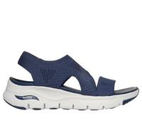 Skechers Cali, Arch Fit Giorno più LUMINO Donna, Maglia Blu Marino, 40 EU