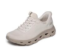 Skechers Hands Free Slip-ins Bobs Arc Waves, Scarpe da Ginnastica Donna, Natural Engineered Knit, 37.5 EU