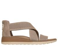 Skechers Donna BOBS Arch Fit Oasis - Cozy Glam Sandali in Talpa, Taglia 40, Vegan