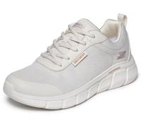 Skechers Donna Bobs B Flex Flex Proof Trainers, off White Mesh, 37 EU