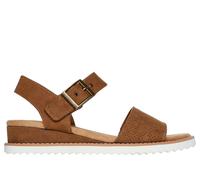 SKECHERS Sandalo con cinturino 'DESERT KISS - SERENDIPITOUS' cognac, Taglia 38