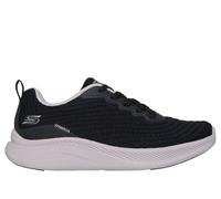 Skechers Donna BOBS Moda Flex - Mellow Dawn Sneaker in Nero, Taglia 41, Lavabile in lavatrice