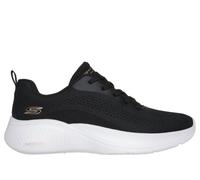 Skechers Donna BOBS Sport Infinity Sneaker in Nero, Taglia 37, Vegan, Lavabile in lavatrice