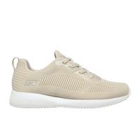 Skechers Donna BOBS Sport Squad - Tough Talk Sneaker in Naturale, Taglia 36.5