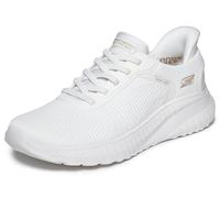 Skechers Donna Bobs Squad Chaos Current Muse Slip-In ALLENATRICE, Off White Textile, 35.5 EU