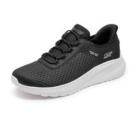 Skechers Donna Bobs Squad Chaos In Color Slip-In ALLENATRICE, Black Mesh Trim, 37 EU