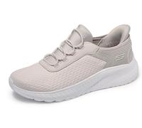 Skechers Bobs Squad Chaos, Caos Donna, Maglia Bianca Sporca, 39.5 EU
