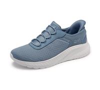 Skechers Donna Bobs Squad Chaos In Color Slip-In ALLENATRICE, Slate Mesh, 38 EU