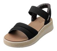 Skechers Bobs Sun Ray, Sandali Donna, Black, 41 EU