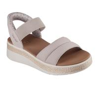 Skechers Bobs Sun Ray, Sandali Donna, Taupe, 36 EU