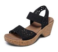 Skechers donna Brystol - Beach Bliss, nero, 36.5 EU