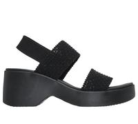 Skechers Sandali con tacco CALI DAY da donna Nero