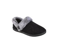 Skechers Donna Cozy Campfire - FRESH TOAST Pantofole 167219 Nero