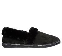 Skechers Cozy Campfire Team Toasty, Pantofole Donna, Black Microfiber Faux Fur Line, 37 EU