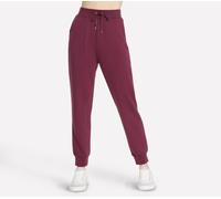 Skechers Donna Cozy Luxe Jogger in Bordeaux/Rosa, Taglia Piccolo