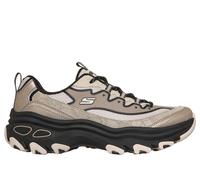 Skechers Donna D'Lite Max Sneaker in Talpa/Nero, Taglia 37