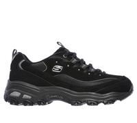 Skechers Donna D'Lites - Biggest Fan Sneaker in Nero, Taglia 38.5 Wide