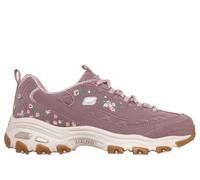 Skechers Donna D'Lites - Garden Chic Sneaker in Malva, Taglia 36.5