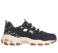 Skechers Donna D'Lites - Garden Chic Sneaker in Nero, Taglia 36.5