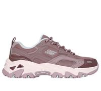 Skechers Donna D'Lites Hiker - Echo Lake Sneaker in Malva Scuro, Taglia 40