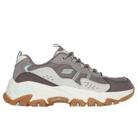 Skechers Donna D'Lites Hiker Sneaker in Cioccolato/Ocra, Taglia 40