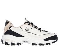Skechers Donna D'Lites - Retro Rewind Sneaker in Naturale/Nero, Taglia 40